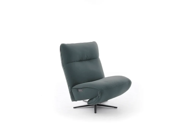 W.SCHILLIG Relax-/Funktionssessel aureoo 32804 M85 Leder Z62/24 blue steel